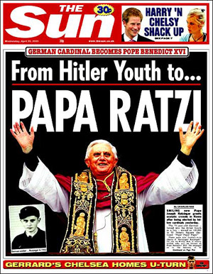 Copertina del giornale Sun