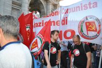Roma - Manifestazione della FDS