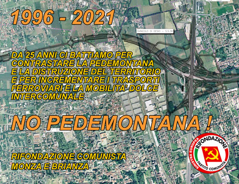 1996 - 2021 NO Pedemontana