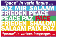 Pace in varie lingue