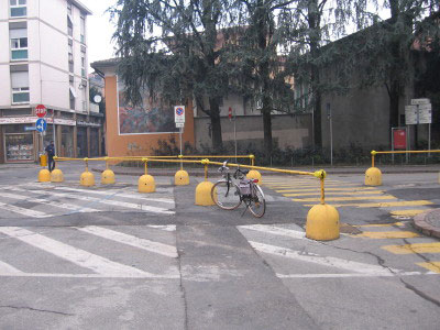 Parcheggio bici presso il Comune