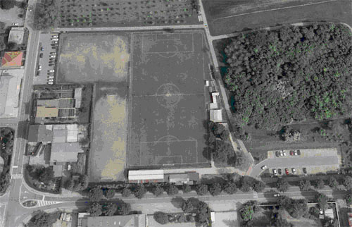 Area Don Bosco - Vista aerea attuale