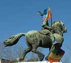 Cavallo pacifista (dettaglio)