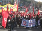 Roma - Manifestazione della CGIL