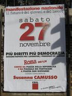 Roma - Manifestazione della CGIL