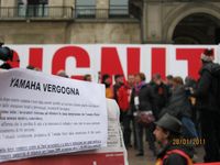 Milano - manifestazione della FIOM