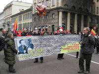 Milano - manifestazione della FIOM