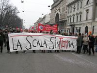 Milano - manifestazione della FIOM