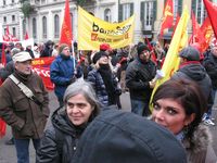 Milano - manifestazione della FIOM