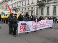 Milano - manifestazione della FIOM