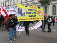 Milano - manifestazione della FIOM