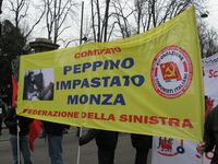 Milano - manifestazione della FIOM