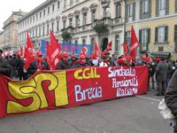 Milano - manifestazione della FIOM