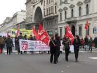 Milano - manifestazione della FIOM