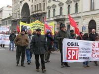 Milano - manifestazione della FIOM