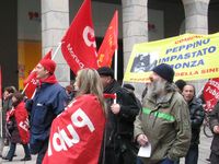 Milano - manifestazione della FIOM