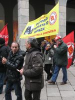 Milano - manifestazione della FIOM