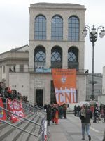 Milano - manifestazione della FIOM