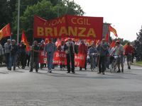 Monza - Sciopero della CGIL