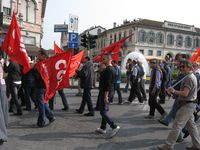 Monza - Sciopero della CGIL