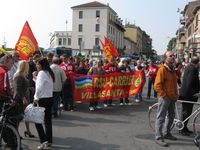 Monza - Sciopero della CGIL
