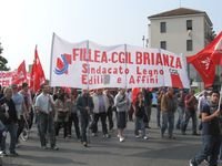 Monza - Sciopero della CGIL