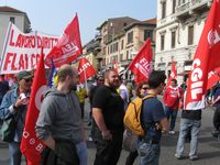 Monza - Sciopero della CGIL