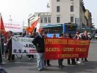 Monza - Sciopero della CGIL