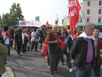Monza - Sciopero della CGIL