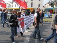 Monza - Sciopero della CGIL