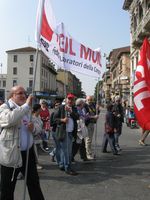 Monza - Sciopero della CGIL