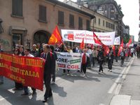 Monza - Sciopero della CGIL