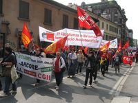 Monza - Sciopero della CGIL