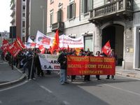 Monza - Sciopero della CGIL