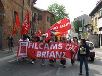 Monza - Sciopero della CGIL