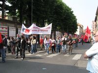 Monza - Sciopero della CGIL