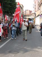 Monza - Sciopero della CGIL