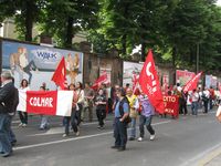 Monza - Sciopero della CGIL
