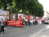 Monza - Sciopero della CGIL