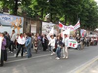 Monza - Sciopero della CGIL