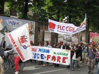 Monza - Sciopero della CGIL