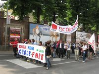 Monza - Sciopero della CGIL