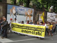 Monza - Sciopero della CGIL
