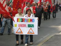 Monza - Sciopero della CGIL