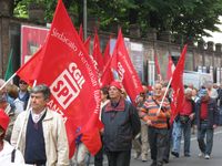 Monza - Sciopero della CGIL