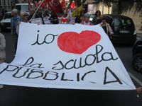 Monza - Sciopero della CGIL