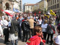 Monza - Sciopero della CGIL