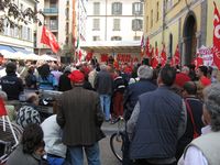 Monza - Sciopero della CGIL