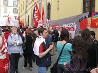 Monza - Sciopero della CGIL