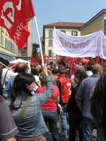Monza - Sciopero della CGIL